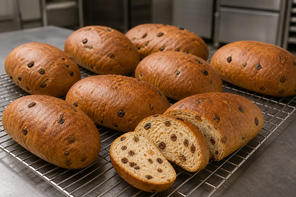 Хлеб с изюмом для цеховой выпечки