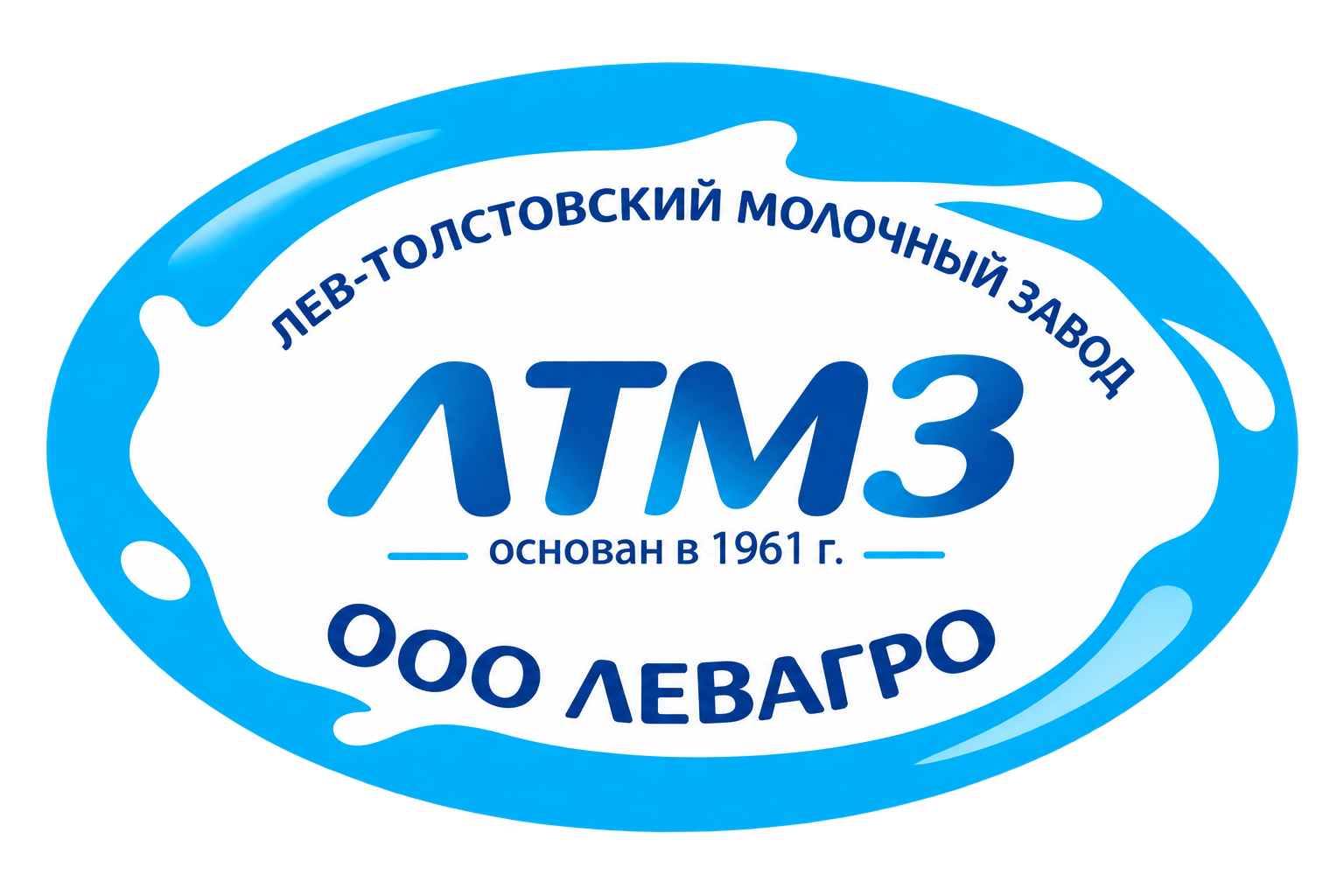 Логотип ООО «ЛЕВАГРО» — Лев-Толстовский молочный завод