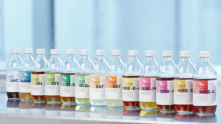 Образцы напитков в портфолио Döhler